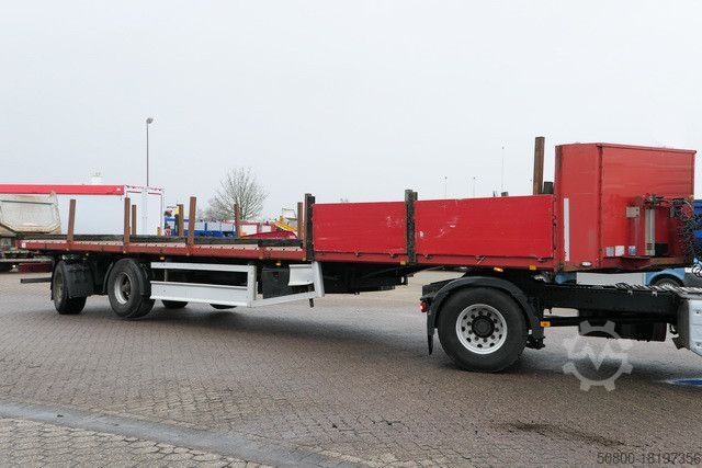 Auflieger mit offener Pritsche KAISER SA 31, 2-Achser, Gelenkt, Tridec, BPW, Luft-Lift