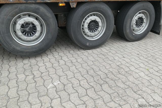 Koffer oplegger KRONE SD, Schlüssellochblech, Luft-Lift, SAF-Achsen