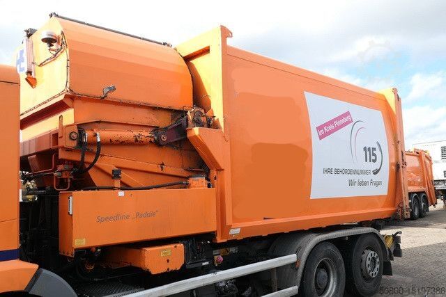 Śmieciarka MERCEDES-BENZ 2633 Econic, Schörling, Seitenlader, Klima,