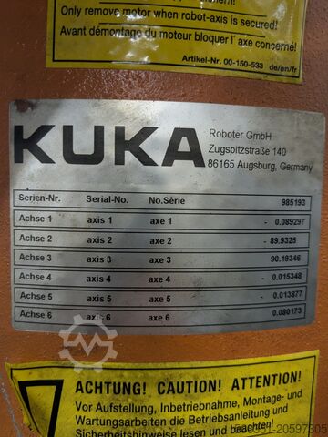 Ipari robotok KUKA KR 5 arc
