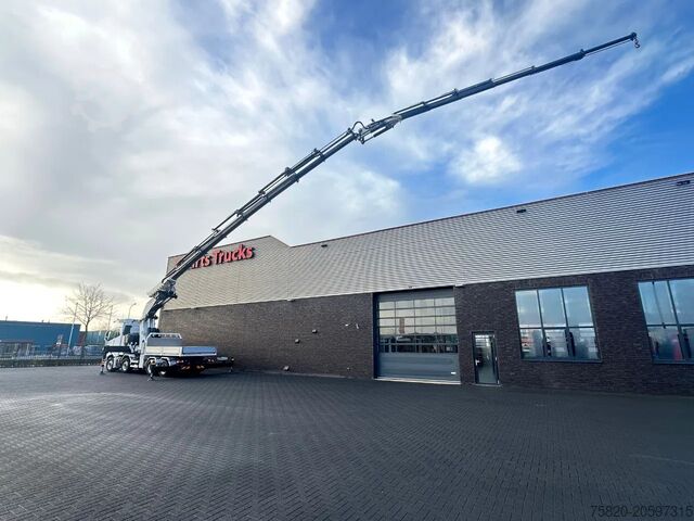 Vrachtwagen met kraan Volvo FH 16.650 8X4 TREKKER-BAKWAGEN COMBI + FASSI F1...