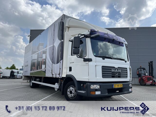 Koffer Man TGL 12.180 / 12 Ton / 781 dkm / Oil Leak / Canv...