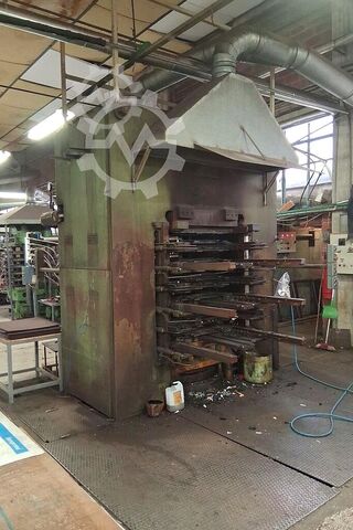 1000T hydraulic press for rubber and EVA foam materials MAPELLI T1000