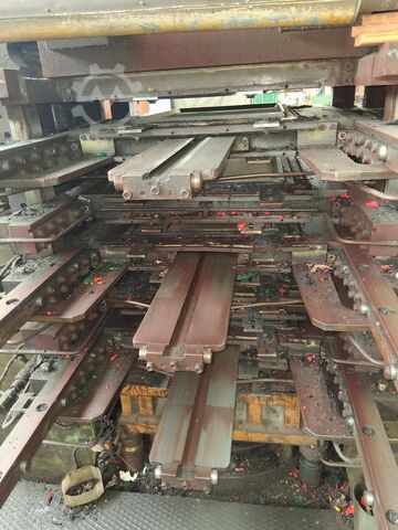 Prensa hidráulica para espumas de caucho y EVA MAPELLI T 1000