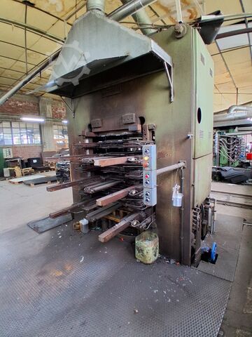 Prensa hidráulica para espumas de caucho y EVA MAPELLI T 1000