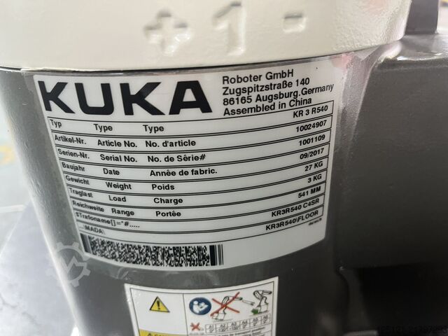 Industrial robot Kuka KR3 R540