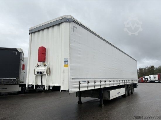 Open oplegger met zeil KRONE SD PROFI LINER, 1. U 3. ACHSE LIFT, KRONE-ACHSE, EDSCHA-VERDECK
