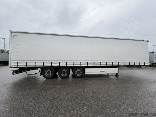 Open oplegger met zeil KRONE SD PROFI LINER, 1. U 3. ACHSE LIFT, KRONE-ACHSE, EDSCHA-VERDECK