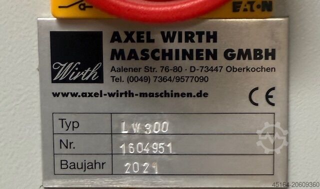 Olie applicatie machine Axel Wirth LW 300