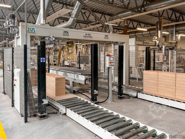 Kenar bantlama ve işleme hattı SCM EVOLUTION C