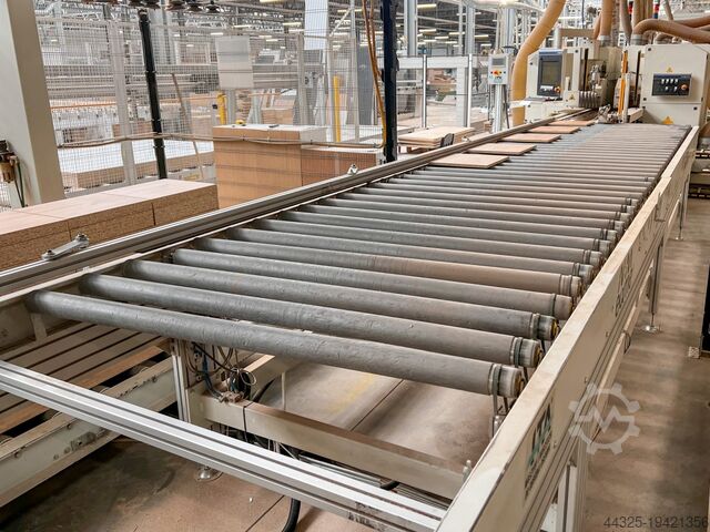 Kenar bantlama ve işleme hattı SCM EVOLUTION C