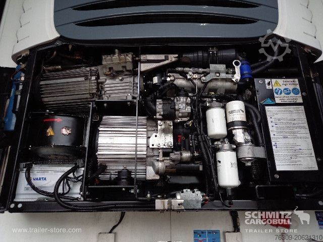 Koeloplegger Schmitz Cargobull Tiefkühler Multitemp Doppelstock Trennwand