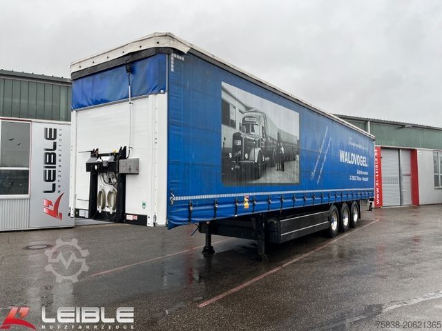 Åben sættevogn med presenning SCHWARZMÜLLER S-1*Tautliner*RSAB*Lift/Lenkachse*Pal.-Kasten*