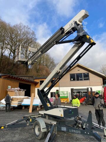 Trailerens arbejdsplatform Paus GT 16 AG