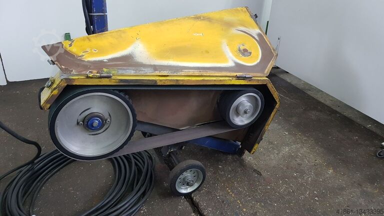 Metalen bandslijpmachine mobiel KMU MFBS 75