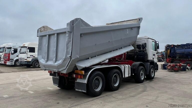 Ribaltabile Mercedes-Benz Actros 4144 (3 PEDALES / 8X4 / LAMES / BIG AXLE...