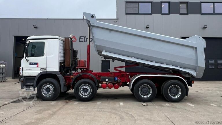 Ribaltabile Mercedes-Benz Actros 4144 (3 PEDALES / 8X4 / LAMES / BIG AXLE...