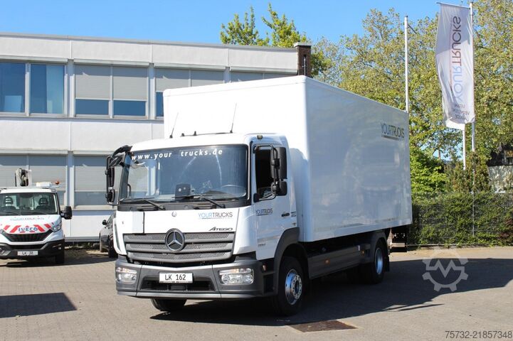 Vrachtwagen met bakwagen Mercedes-Benz Atego  1324 E6 Koffer Ladungssicherung Klima LBW