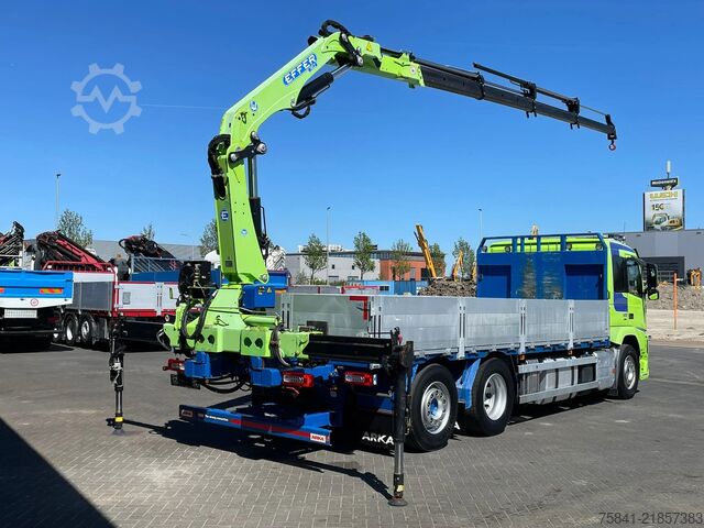 Φορτηγό γερανού Volvo FM FM 500 Effer 145.2/2S