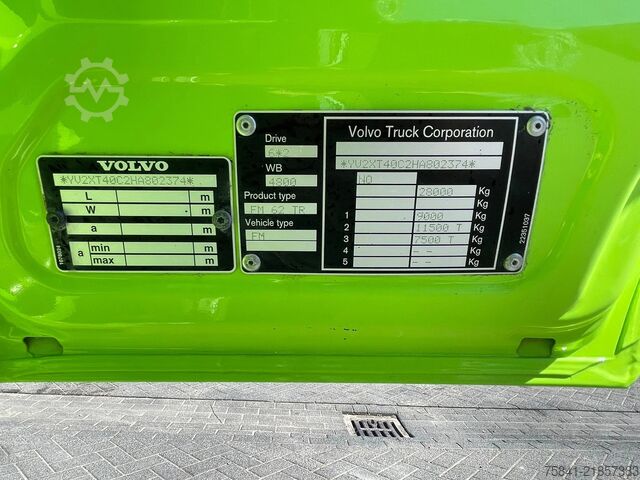 Φορτηγό γερανού Volvo FM FM 500 Effer 145.2/2S