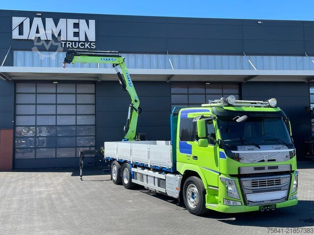 Vrachtwagen met kraan Volvo FM FM 500 Effer 145.2/2S