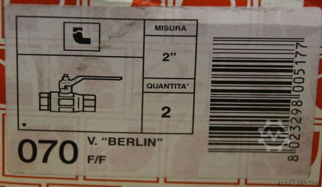 Kogelkraan binnendraad Misura DN50 2" Zoll