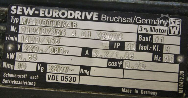 Multi-spindel boorkop met aandrijving Romai KMSK 8/6 ST