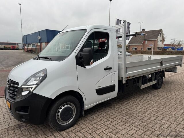 Camião plataforma com grua Opel Movano