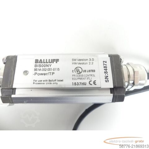 Composant Balluff BIS M-352-001-S115 RFID HF Reader BIS00NY SN: 84872