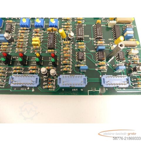 Bileşen Baumüller LS 3.8107D Regler Platine