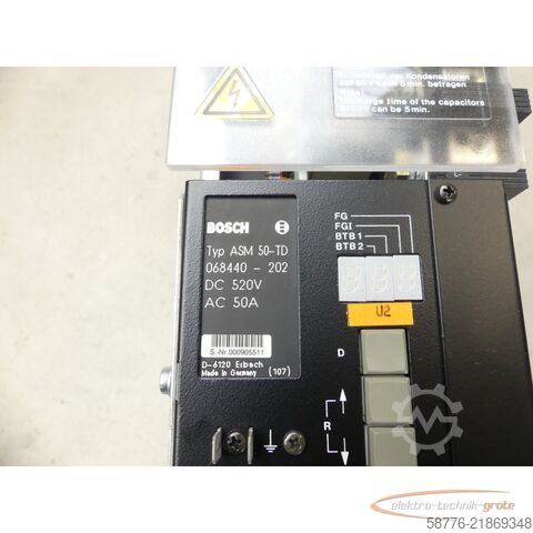 Składnik Bosch ASM 50-TD /  Servomodul SN: 000905511