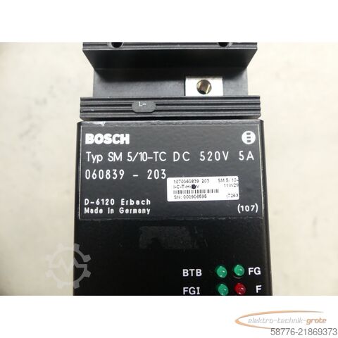 Składnik Bosch SM 5/10-TC /  Servomodul SN: 000906595