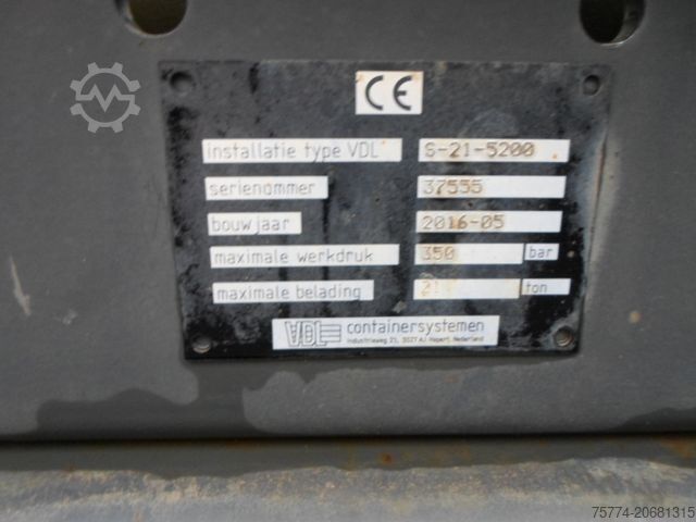 Kroghejselastbil MERCEDES-BENZ 2540 L/ 6x2/ ABROLLER