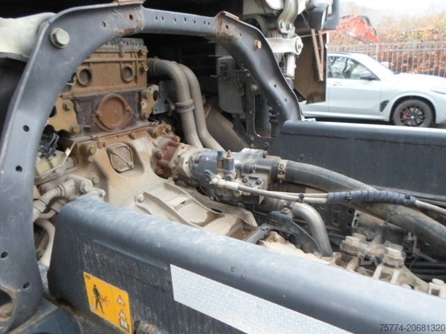 Haakarm vrachtwagen MERCEDES-BENZ 2545 L/ Meiller Abroller/ Lenkachse