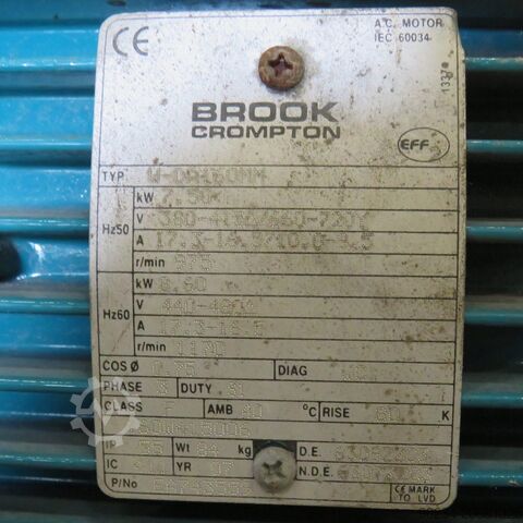 HP 10 zachtstaal Cumberland Bade molentype 56T granulator CUMBERLAND 56T