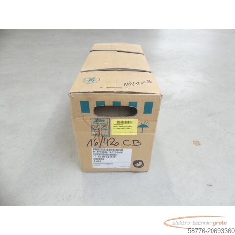 Siemens-motor Siemens 1FT6064-1AF71-3AG1 Motor SN: 1TS729724001 --