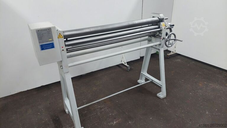 Ręczna zwijarka do blach 3-rolkowa SCHRÖDER-FASTI 102-10-1,5