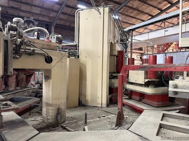 Betonsteinfertigungsanlage für Platten Henke Betonsteinproduktion/Platten