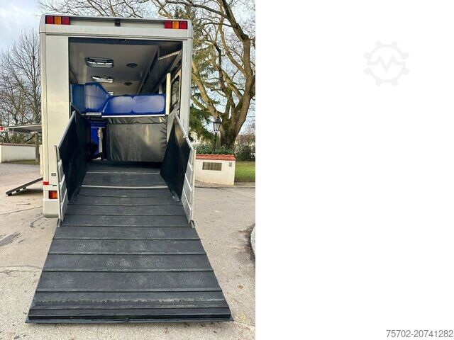Viehtransporter LKW Mercedes-Benz Atego 1223 Ketterer 5-6 Pferde Wohnmobilzul.