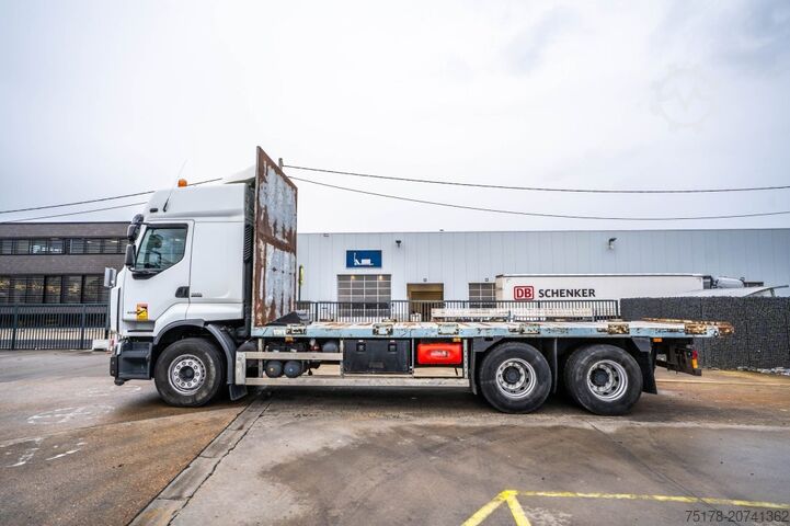 Open body RENAULT LANDER 460 DXI -6X2+ INTARDER