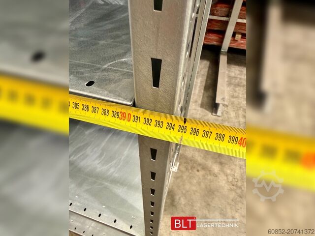 Cantilever rack 3,94 lfm Gebrauchtes STOW Fachbodenregal 300 cm hoch, 60 cm tief, 7 Lagerebenen