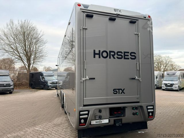 Cattle truck MERCEDES-BENZ 2653 STX 5 Pferde DOP. POP-OUT+POP-UP EXKLUSIVE