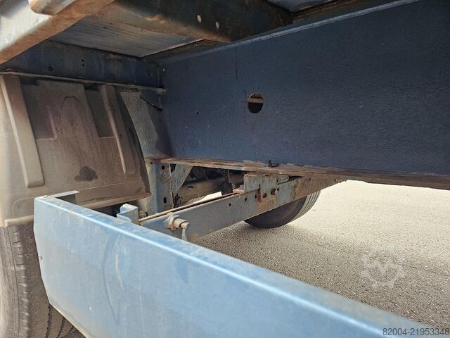 Plate-forme KRONE SD| FLATBED WITH ALUMINIUM SIDES|. BPW DRUM.