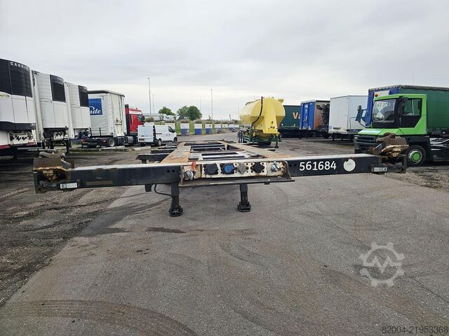 Containervervoer KRONE SD | CONTAINER CHASSIS 40 FT  2 X 20 FT |BPW DR...