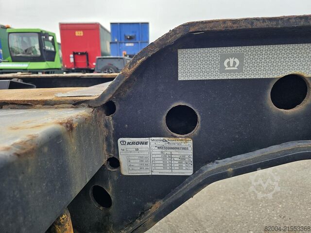 Containervervoer KRONE SD | CONTAINER CHASSIS 40 FT  2 X 20 FT |BPW DR...
