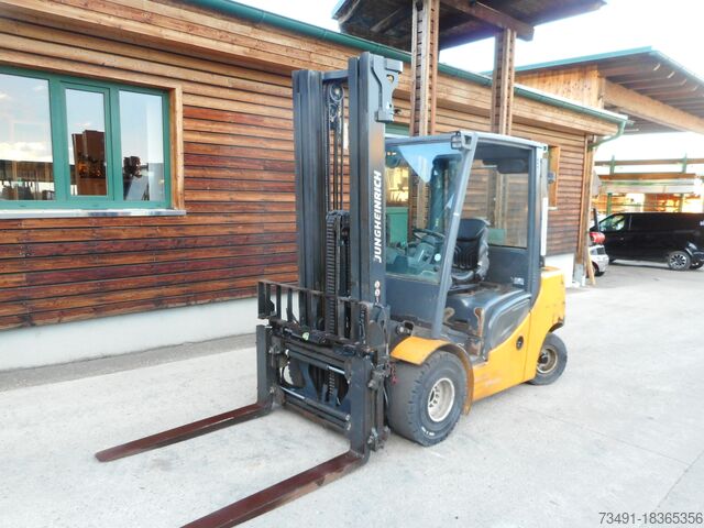 Vorkheftruck Jungheinrich DFG435s Triplex 5,5m + SS + ZV