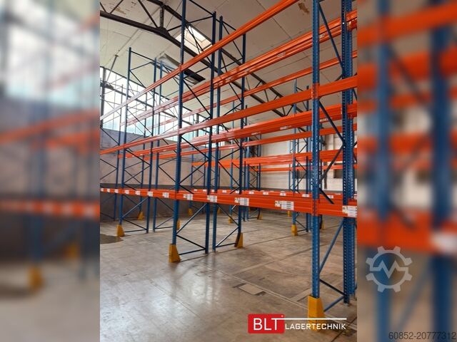 Lasthyllor Industrihyllor ca. 100 lfm Stow Palettenregale H:700cm 3200 kg Fachlast Boden +3 , Hochregale