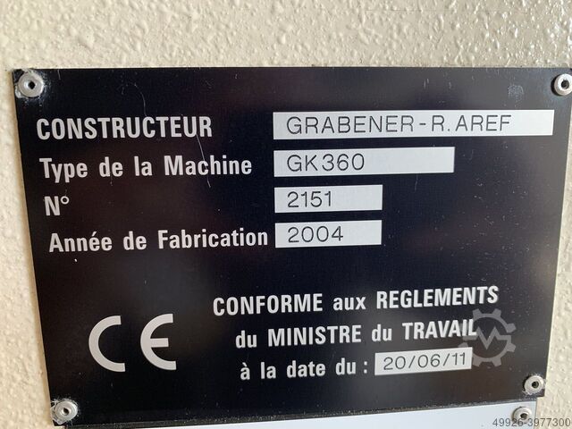 KNUCKLE JOINT PRESS GRABENER GK 360