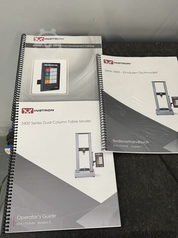 Universeel testsysteem voor trek en druk Instron 34TM-50 50kN Serie 3400 34TM-50 Zug und Druckmaschine