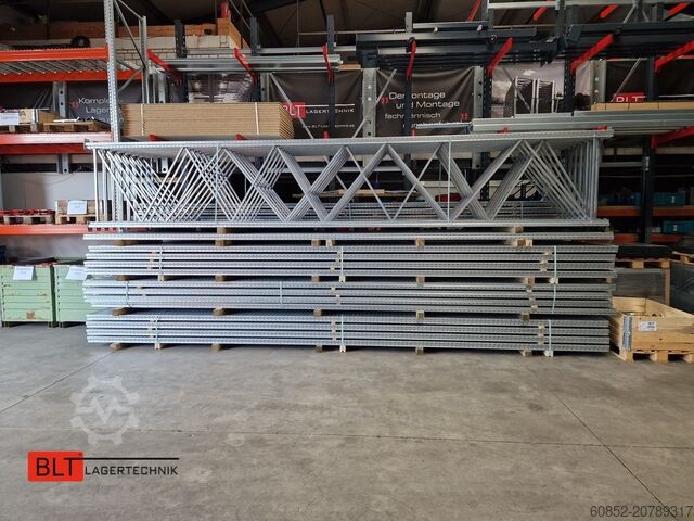 Regał przemysłowy ca. 50,30 lfm. Dexion P90 Palettenregale H:6,5m Fachlast: 3000kg Schwerlastregale